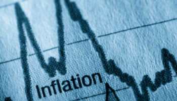 Inflacja, wykres prezentujący inflację