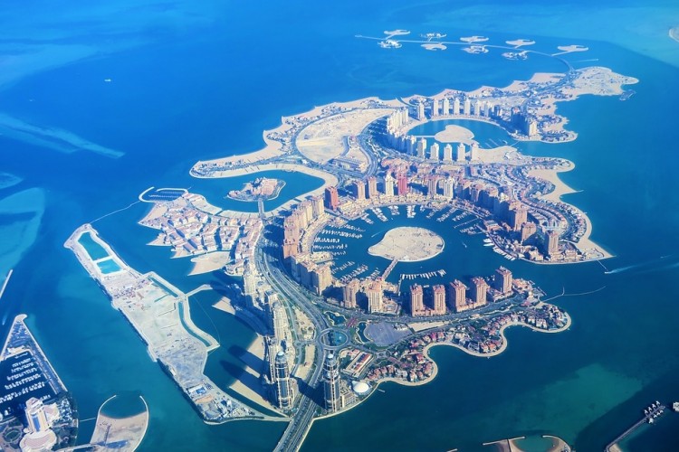 Sztuczne wyspy w Katarze