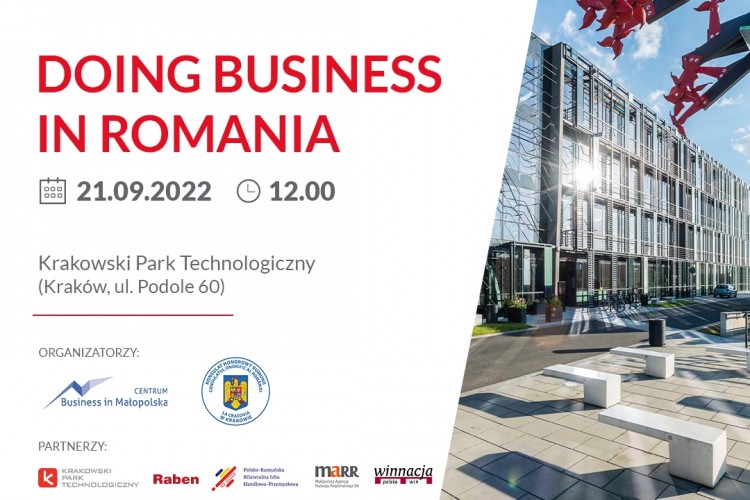 CEBIM, Cenutrm Business in Małopolska, KPT, Krakowski Park Technologiczny, konferencja biznesowa, doing business, doing business in Romania, biznes Rumunia